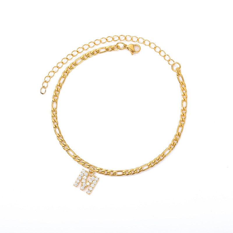 Bracelet avec initiale personnalisée – Élégance sur mesure