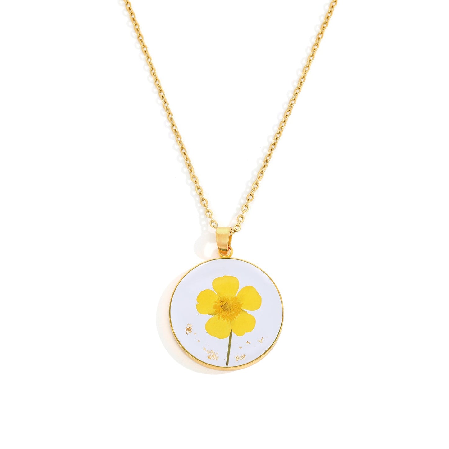 Collana con fiori del mese di nascita