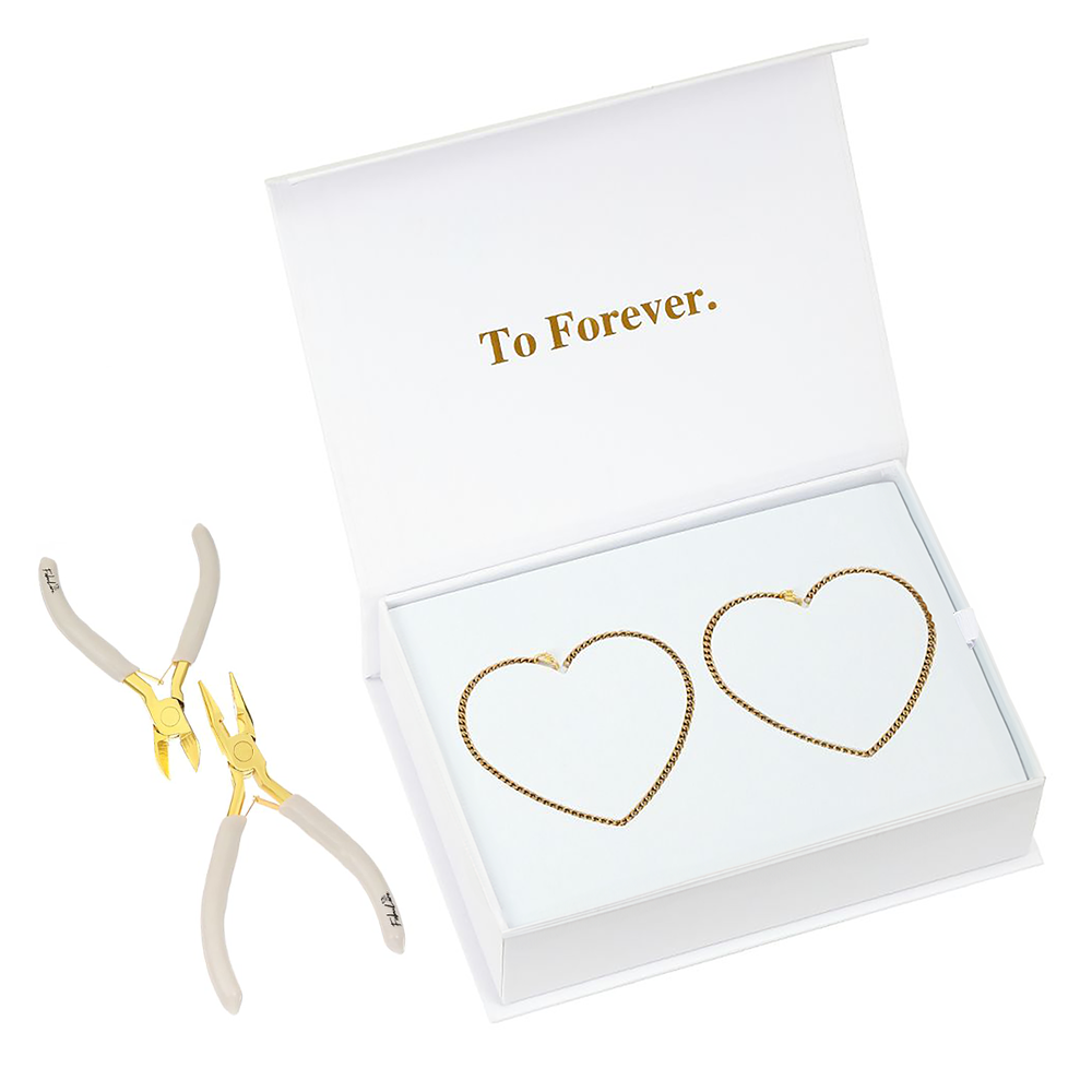 Set mit permanenten Armbändern
